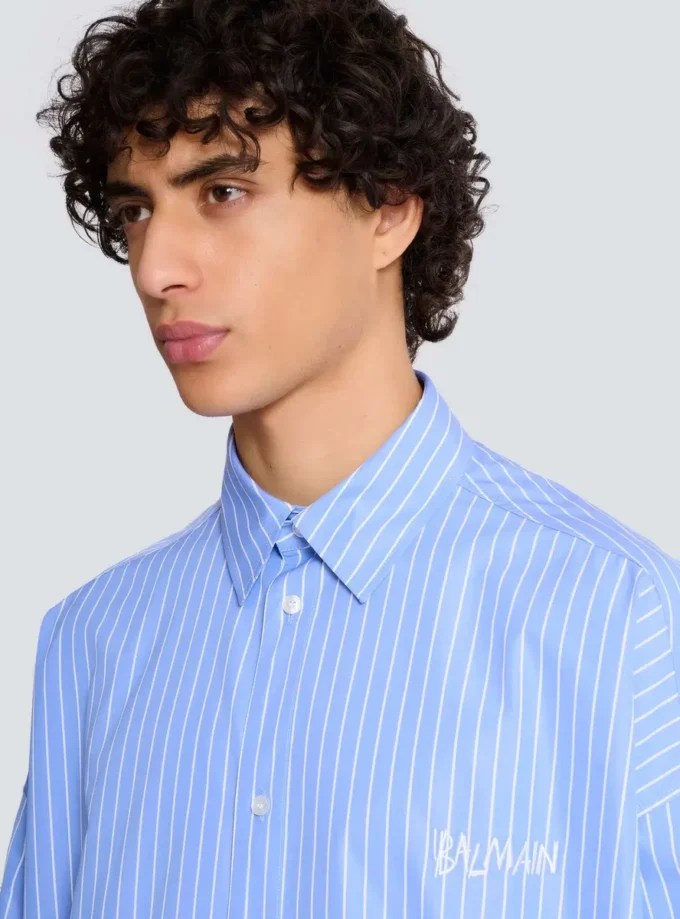 Chemise décontractée à rayures Chemise décontractée à rayures