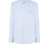 Chemise en coton brodée Balmain Écusson Chemise en coton brodée Balmain Écusson