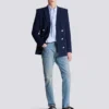 Chemise en coton brodée Balmain Écusson Chemise en coton brodée Balmain Écusson