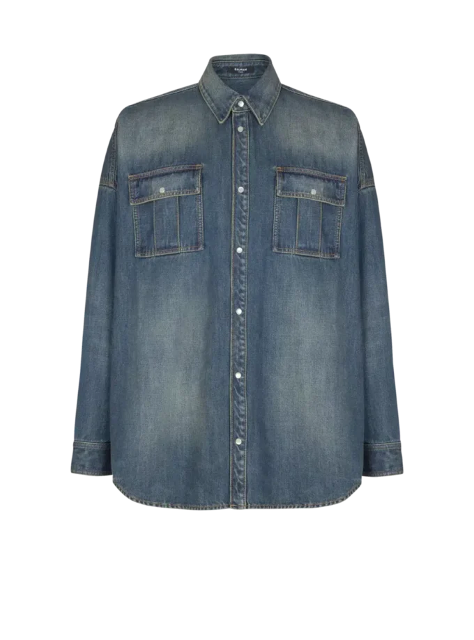 Chemise en denim