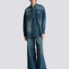Chemise en denim