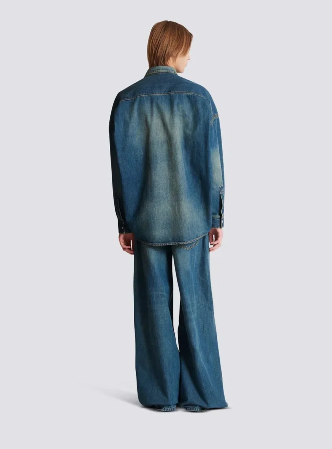 Chemise en denim