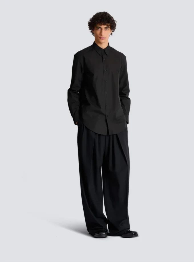 Chemise en popeline de coton Chemise en popeline de coton