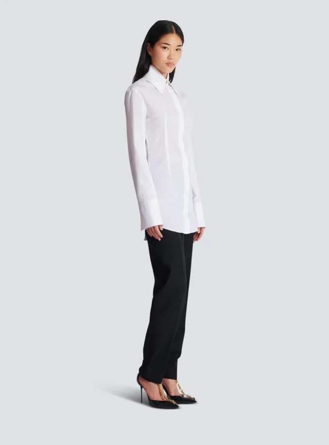 Chemise en popeline de coton Chemise en popeline de coton