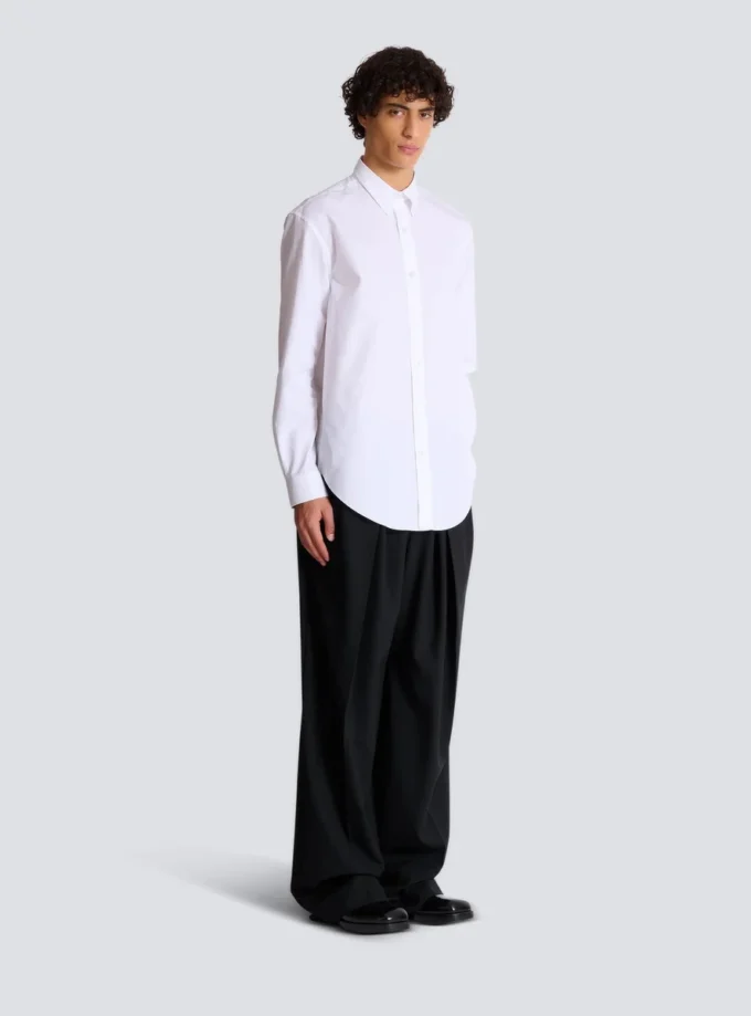 Chemise en popeline de coton Chemise en popeline de coton