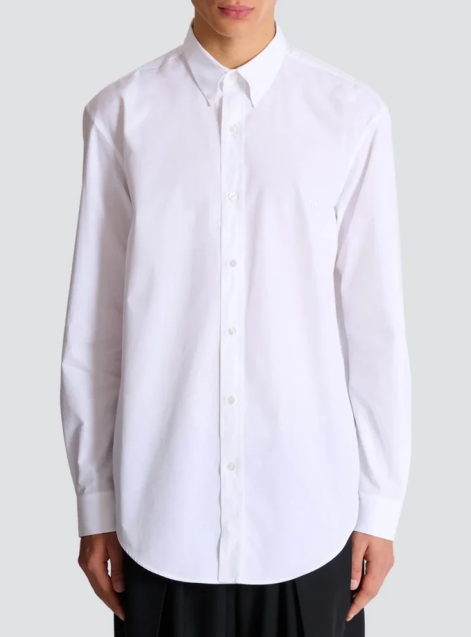 Chemise en popeline de coton Chemise en popeline de coton