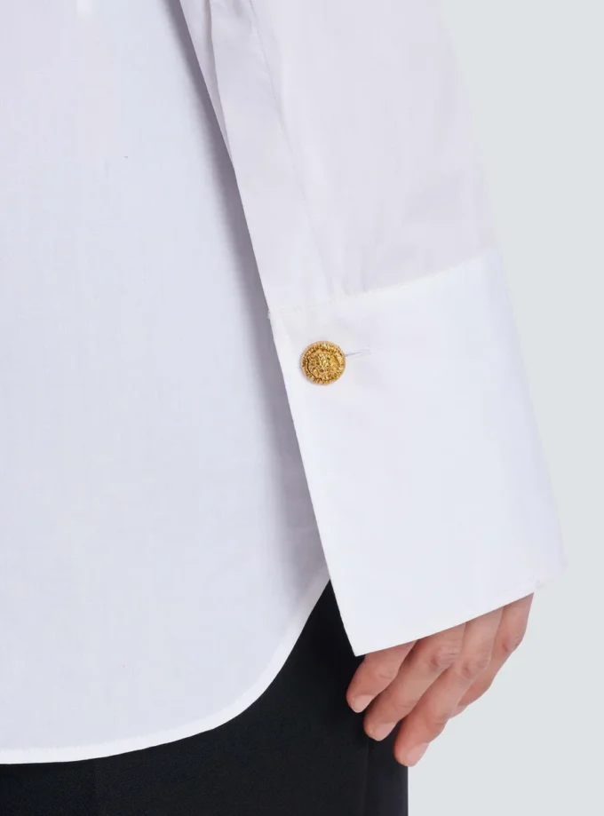 Chemise en popeline de coton Chemise en popeline de coton