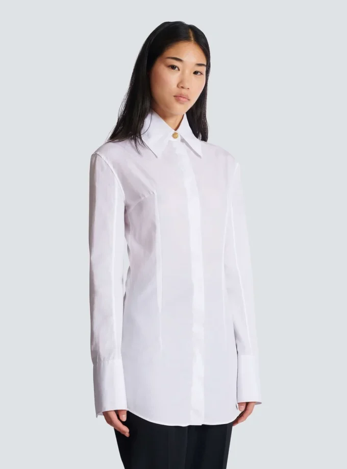 Chemise en popeline de coton Chemise en popeline de coton