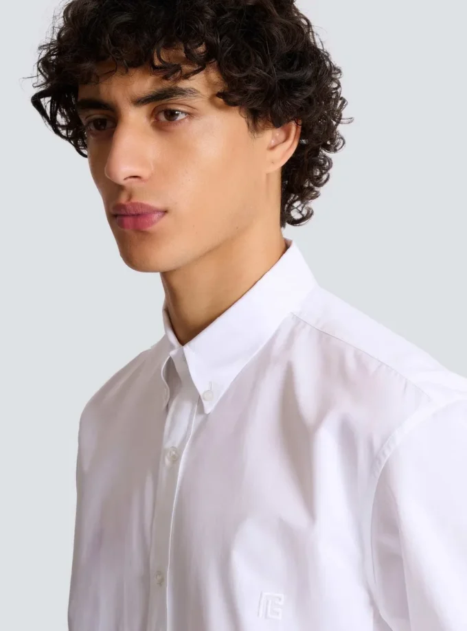 Chemise en popeline de coton Chemise en popeline de coton