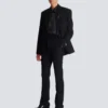 Chemise en soie avec cristaux Chemise en soie avec cristaux