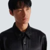 Chemise en soie avec cristaux Chemise en soie avec cristaux