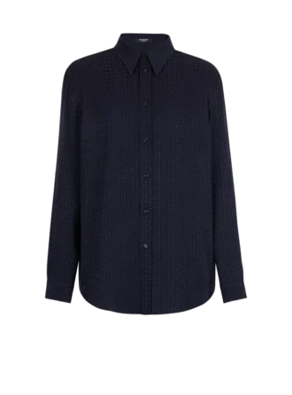 Chemise jacquard monogrammée Chemise jacquard monogrammée