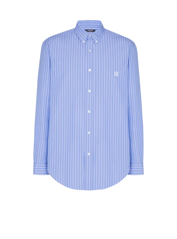 Chemise rayée coupe classique