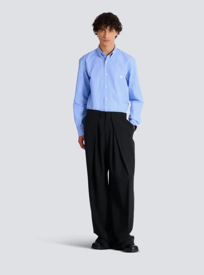 Chemise rayée coupe classique