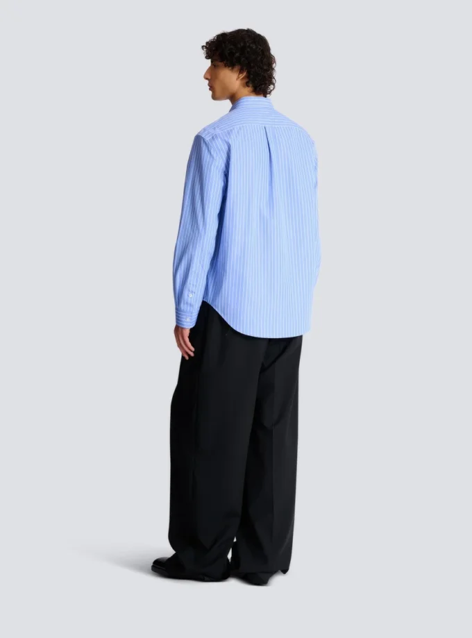 Chemise rayée coupe classique