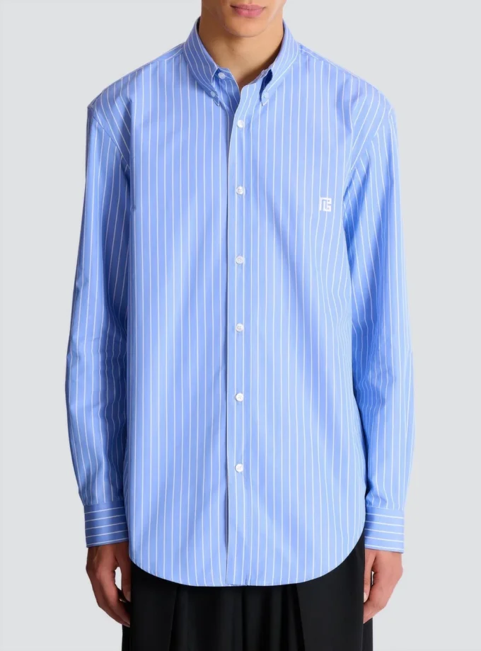 Chemise rayée coupe classique