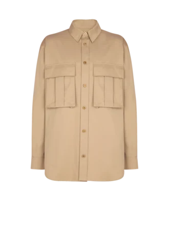 Chemise safari en coton