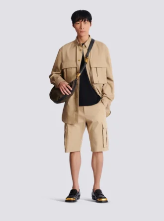 Chemise safari en coton