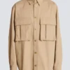 Chemise safari en coton Chemise safari en coton