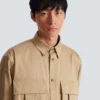 Chemise safari en coton Chemise safari en coton