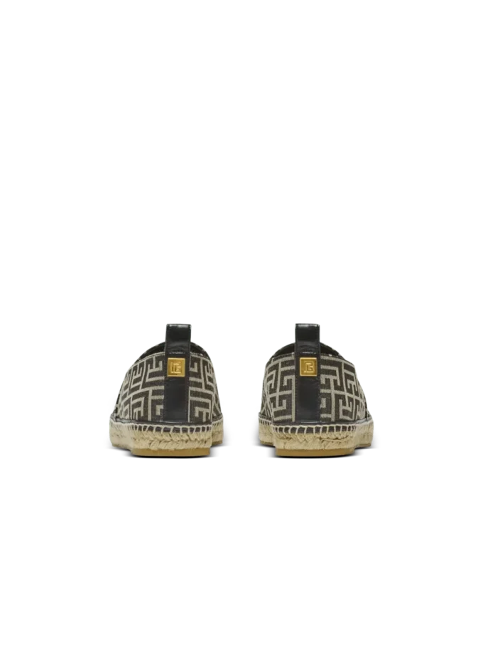 Espadrilles jacquard monogramme