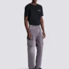 Jean cargo ample en denim Jean cargo ample en denim