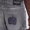 Jean cargo ample en denim Jean cargo ample en denim