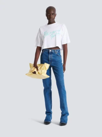 Jean droit en denim Jean droit en denim
