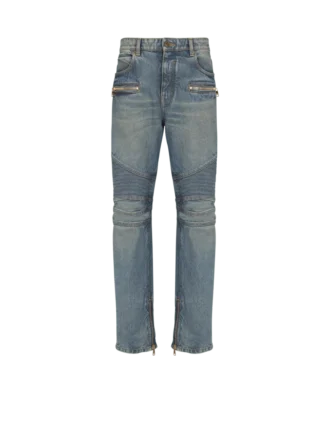 Jean motard en denim vintage Jean motard en denim vintage