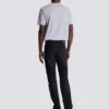 Jean motard en denim vintage noir Jean motard en denim vintage noir
