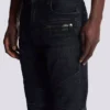 Jean motard en denim vintage noir Jean motard en denim vintage noir