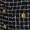 Jupe crayon en tweed boutonnée