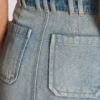 Jupe en denim avec poches Jupe en denim avec poches