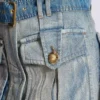 Jupe en denim avec poches Jupe en denim avec poches