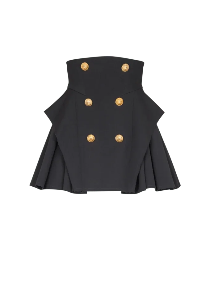 Jupe grain de poudre taille haute Jupe grain de poudre taille haute