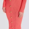 Jupe midi en maille torsadée Jupe midi en maille torsadée