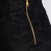 Jupe midi à motif baroque Jupe midi à motif baroque