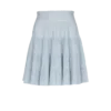 Jupe trapèze en maille texturée Jupe trapèze en maille texturée