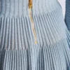 Jupe trapèze en maille texturée Jupe trapèze en maille texturée