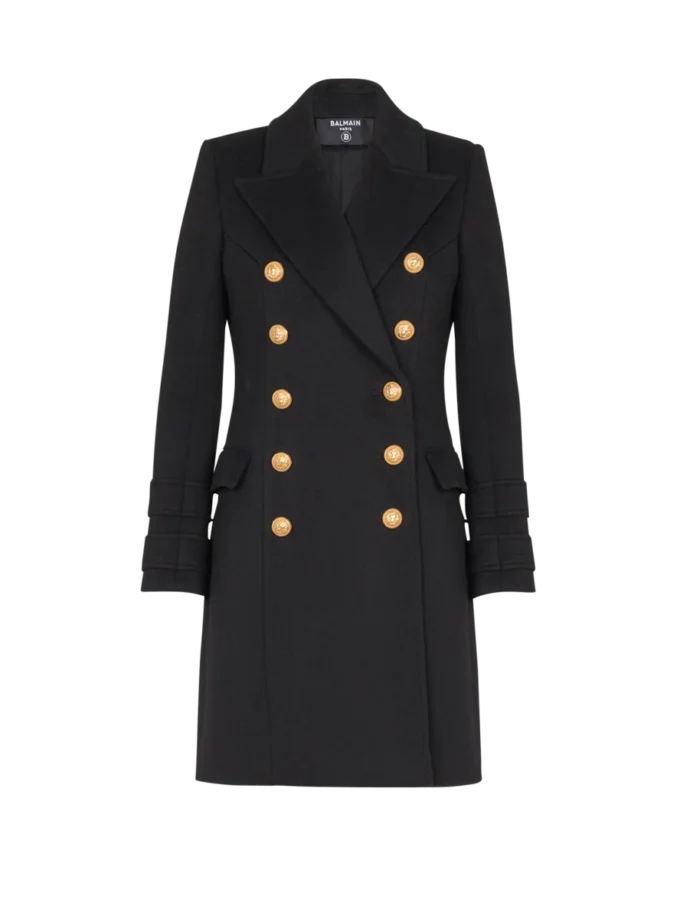 Manteau 10 boutons en laine et cachemire Manteau 10 boutons en laine et cachemire