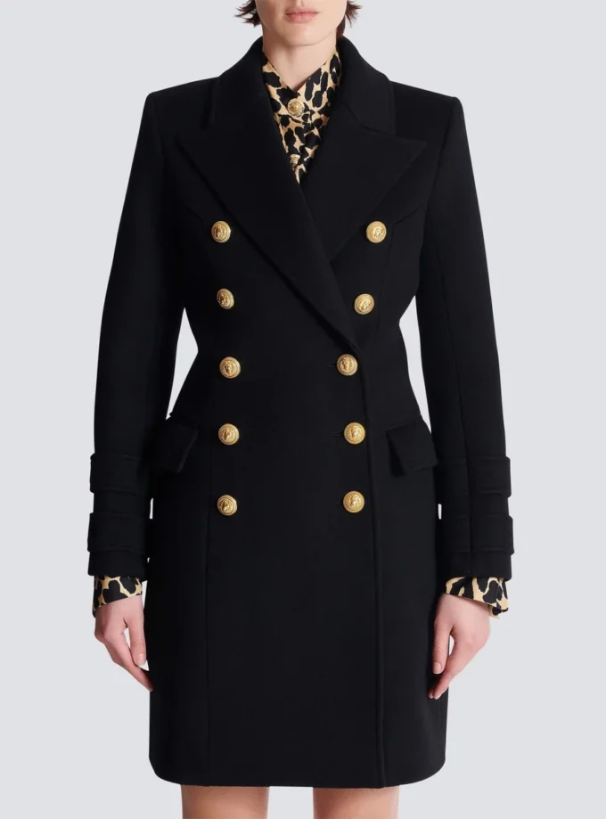 Manteau 10 boutons en laine et cachemire Manteau 10 boutons en laine et cachemire