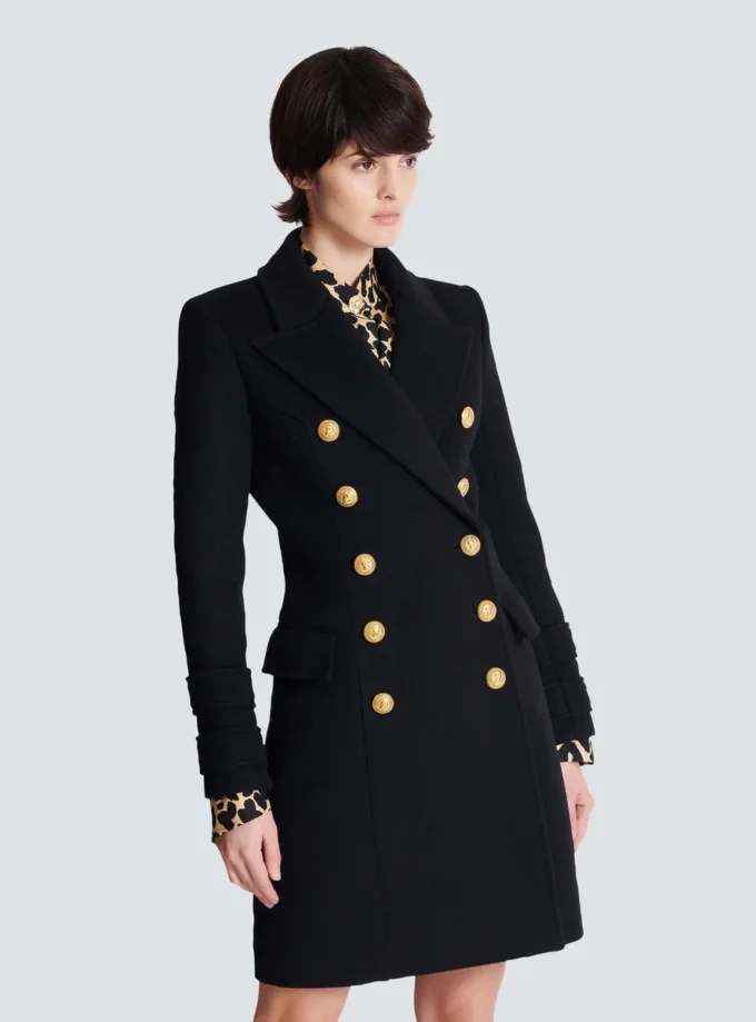 Manteau 10 boutons en laine et cachemire Manteau 10 boutons en laine et cachemire