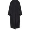 Manteau cape oversize en laine