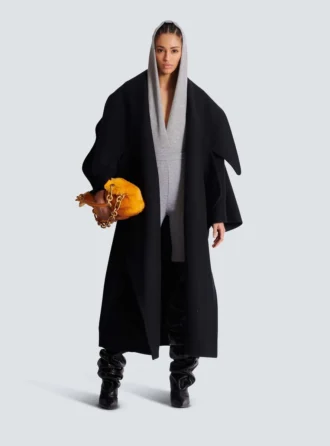 Manteau cape oversize en laine Manteau cape oversize en laine