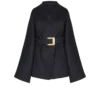 Manteau court en laine croisé Manteau court en laine croisé