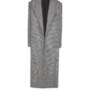 Manteau oversize en laine Prince de Galles Manteau oversize en laine Prince de Galles