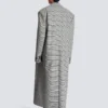 Manteau oversize en laine Prince de Galles Manteau oversize en laine Prince de Galles