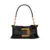 Mini sac Anthem en cuir de veau gaufré imprimé crocodile Mini sac Anthem en cuir de veau gaufré imprimé crocodile