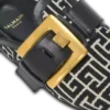 Mules Anthem en toile jacquard avec monogramme PB Mules Anthem en toile jacquard avec monogramme PB