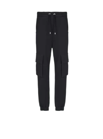 Pantalon de jogging cargo avec imprimé Balmain Paris Pantalon de jogging cargo avec imprimé Balmain Paris